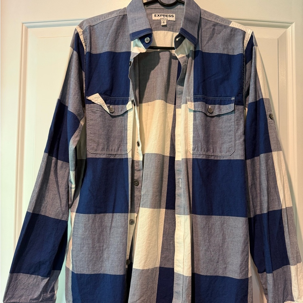 Express Extra Slim Button Down Shirt